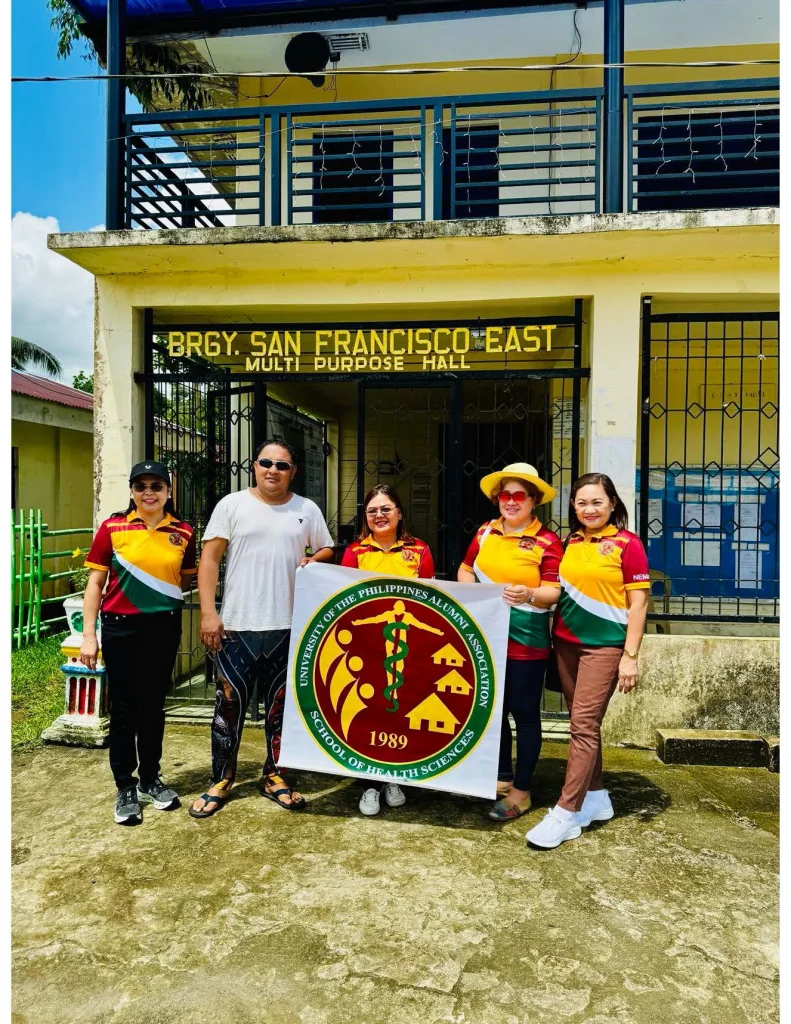 Building bridges before beginning! Met with Kapitan Walter P. Terceño to ensure our alumni team respects local protocols while visiting families in Brgay. San Francisco East, Alang-alang, Leyte.